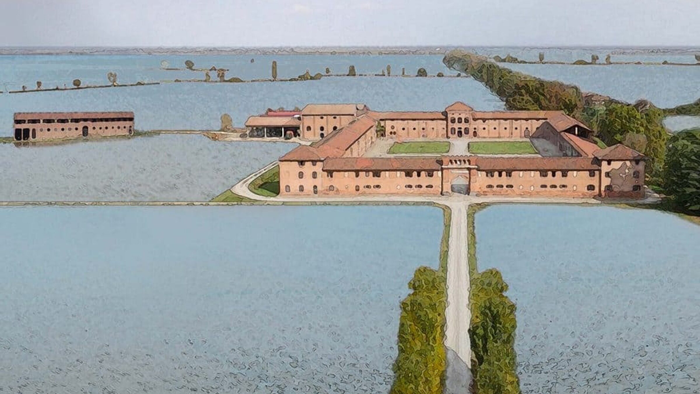 Geometrie d’acqua, risaie e memoria
